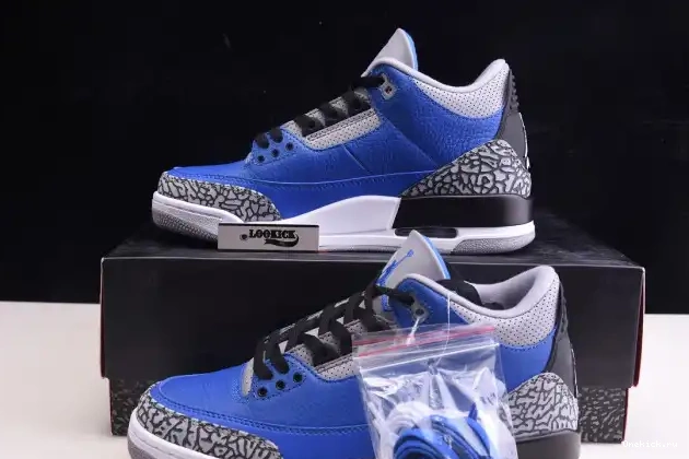 One Kick 'Varsity - Air 400 Retro Jordan 3 CT8532 Royal' 0518